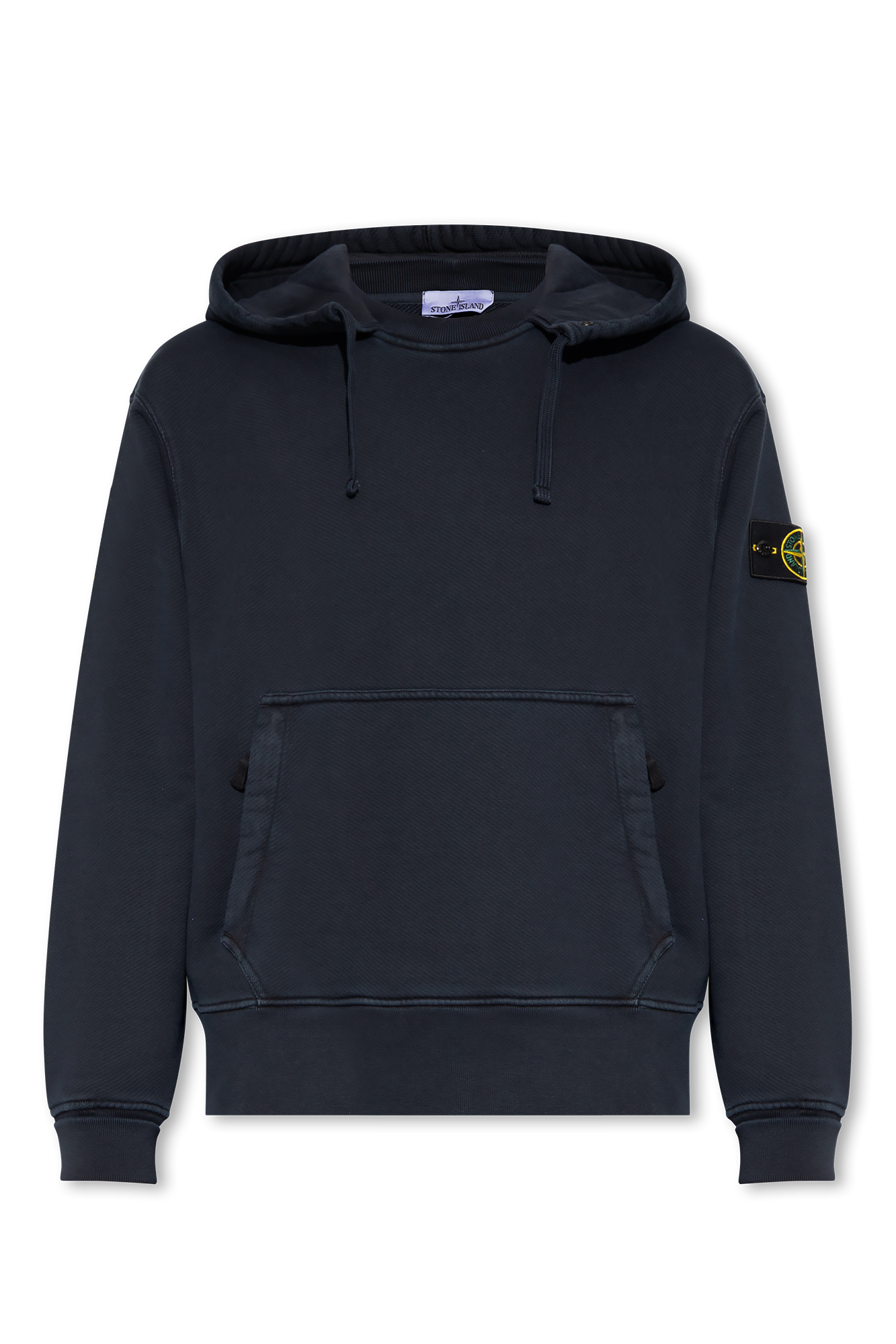 Stone island sale hoodie navy